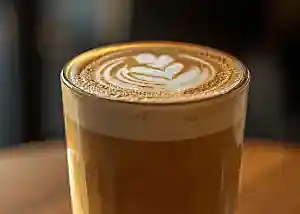 latte long glass